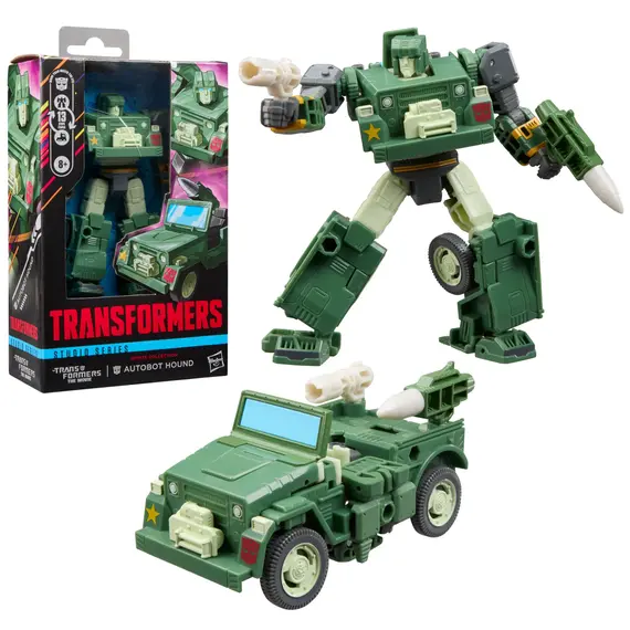 Figurka The Transformers: The Movie Age of the Primes Deluxe Class - Autobot Hound (MTMTE Collection)