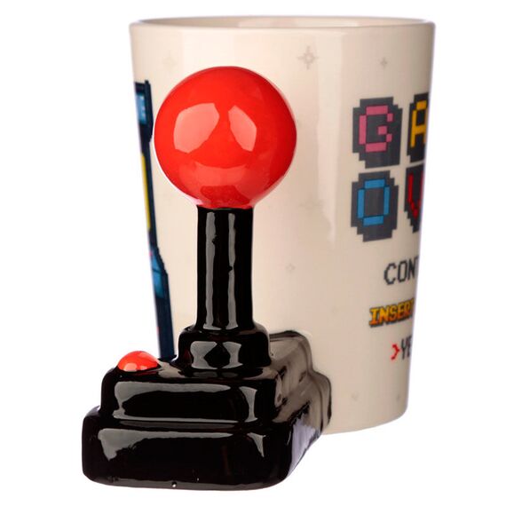 Duży kubek 3D Game Over Joystick (400 ml)- Zdjęcie 3