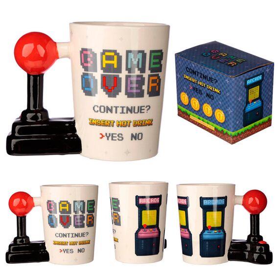 Duży kubek 3D Game Over Joystick (400 ml)- Zdjęcie 4