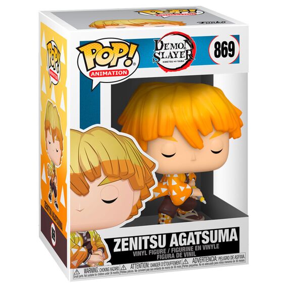 Figurka Demon Slayer: Kimetsu no Yaiba POP! - Zenitsu Agatsuma- Zdjęcie 2