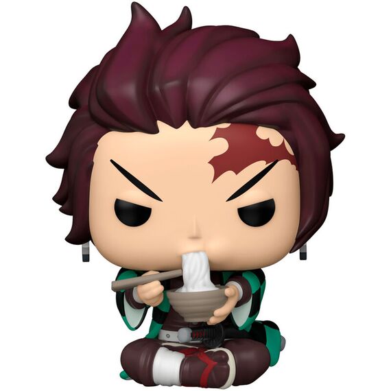 Figurka Demon Slayer: Kimetsu no Yaiba POP! - Tanjiro w/Noodles- Zdjęcie 2