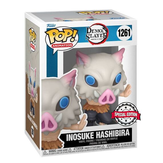 Figurka Demon Slayer: Kimetsu no Yaiba POP! - Inosuke Hashibira: Beast Breathing 7th Form (1261)- Zdjęcie 2