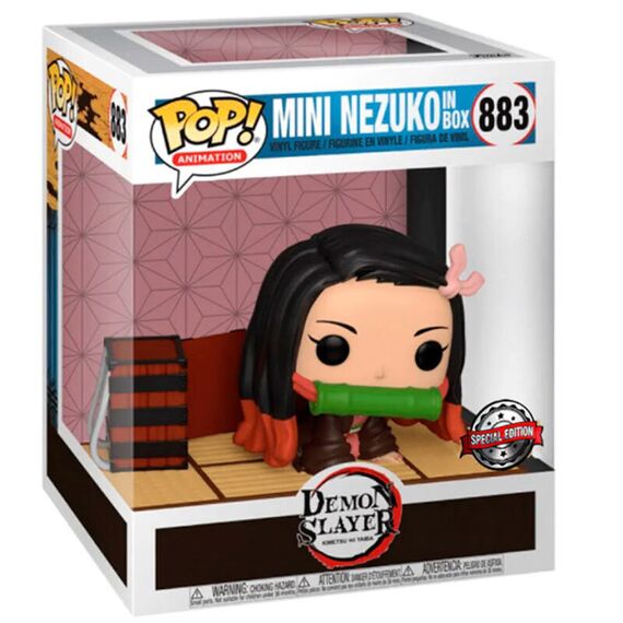 Figurka Demon Slayer Kimetsu no Yaiba POP! - Mini Nezuko in Box (Special Edition) [883]- Zdjęcie 2