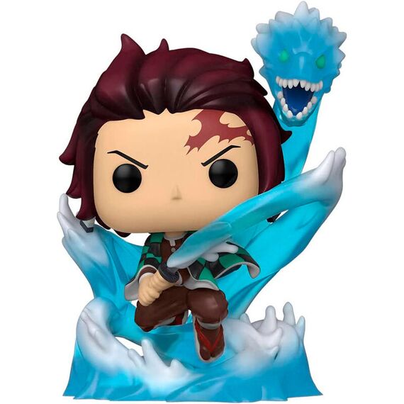 Figurka Demon Slayer: Kimetsu no Yaiba POP! - Tanjiro with Dragon (Special Edition GITD) (873)- Zdjęcie 2