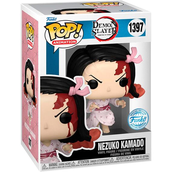 Figurka Demon Slayer Kimetsu no Yaiba POP! - Nezuko Kamado Leaping (Special Edition) [1397]- Zdjęcie 2