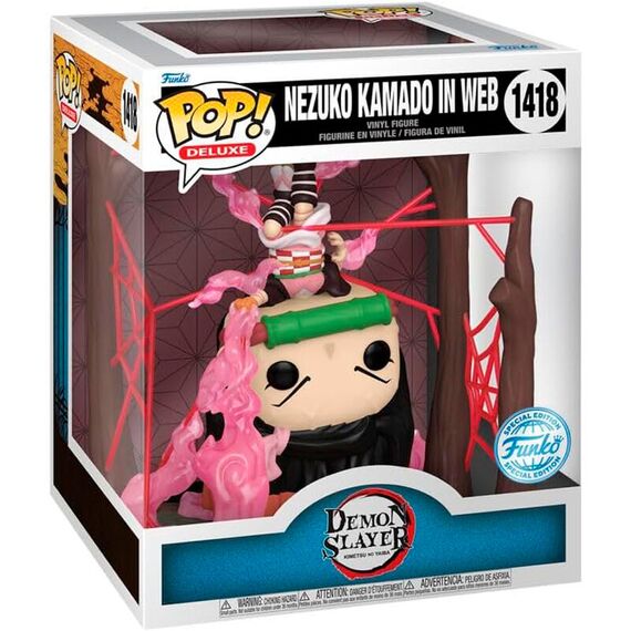 Figurka Demon Slayer POP! - Nezuko Kamado in Web (Exclusive)- Zdjęcie 2