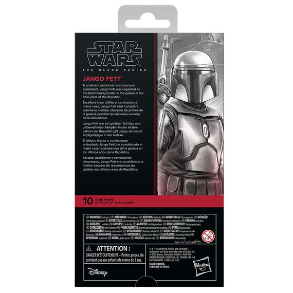 Figurka Star Wars: Attack of the Clones Black Series - Jango Fett- Zdjęcie 20