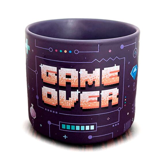Duży kubek porcelanowy Game Over (470 ml)- Zdjęcie 2