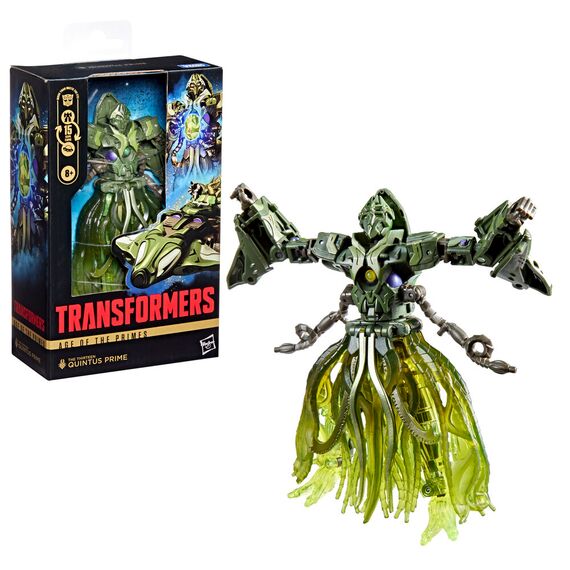 Figurka Transformers Age of the Primes Deluxe Class - The Thirteen Quintus Prime- Zdjęcie 8