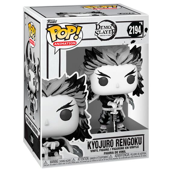 Figurka Demon Slayer: Kimetsu no Yaiba POP! - Kyojuro Rengoku (Sumi Deco) [2194]- Zdjęcie 2