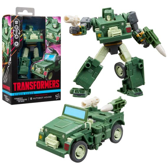 Figurka The Transformers: The Movie Age of the Primes Deluxe Class - Autobot Hound (MTMTE Collection)- Zdjęcie 11