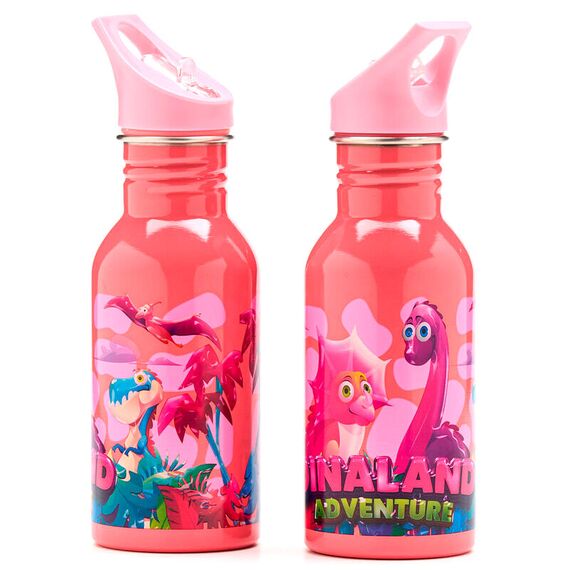 Butelka metalowa Water Revolution Dinaland Adventure (500 ml)