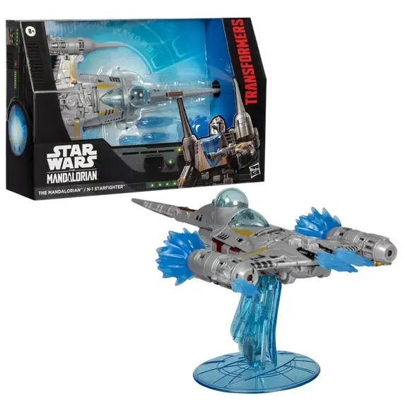Figurka Star Wars: The Mandalorian x Transformers - The Mandalorian / N-1 Starfighter