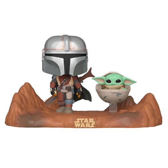 Figurka Star Wars: The Mandalorian POP! - The Mandalorian with The Child (390)- Zdjęcie 3
