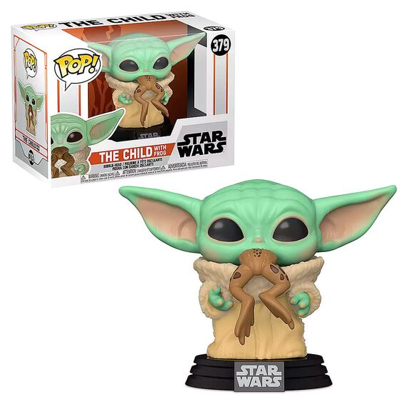 Figurka Star Wars: The Mandalorian POP! - The Child with Frog (379)