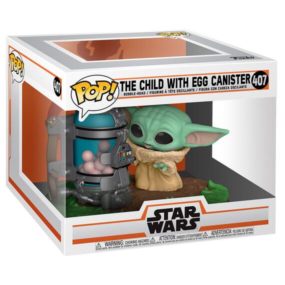 Figurka Star Wars The Mandalorian POP! Deluxe - The Child Egg Canister- Zdjęcie 3