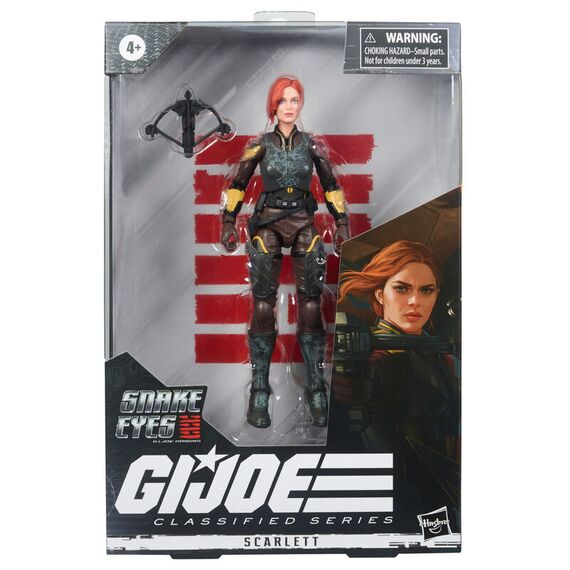 Figurka G.I. Joe Classified Series - Scarlett (Origins)- Zdjęcie 10