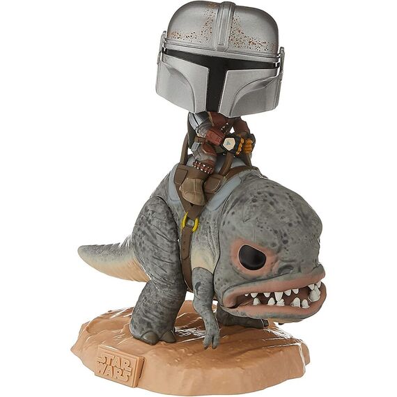 Figurka Star Wars: The Mandalorian POP! - The Mandalorian on Blurg (358)- Zdjęcie 2