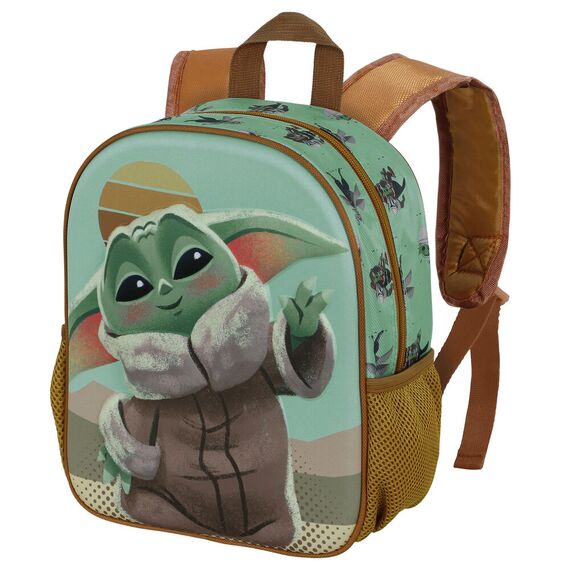 Plecak 3D Star Wars The Mandalorian Grogu Say Hi 31 cm- Zdjęcie 3