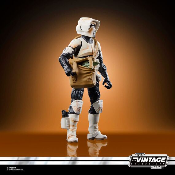 Pojazd z figurkami Star Wars The Mandalorian Vintage Collection - Speeder Bike w/Scout Trooper & Grogu- Zdjęcie 38