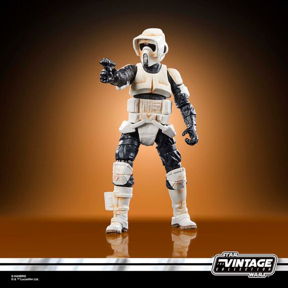 Pojazd z figurkami Star Wars The Mandalorian Vintage Collection - Speeder Bike w/Scout Trooper & Grogu- Zdjęcie 42