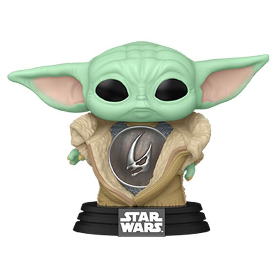 Figurka Star Wars: The Mandalorian POP! - Din Grogu with Armor (712)- Zdjęcie 2