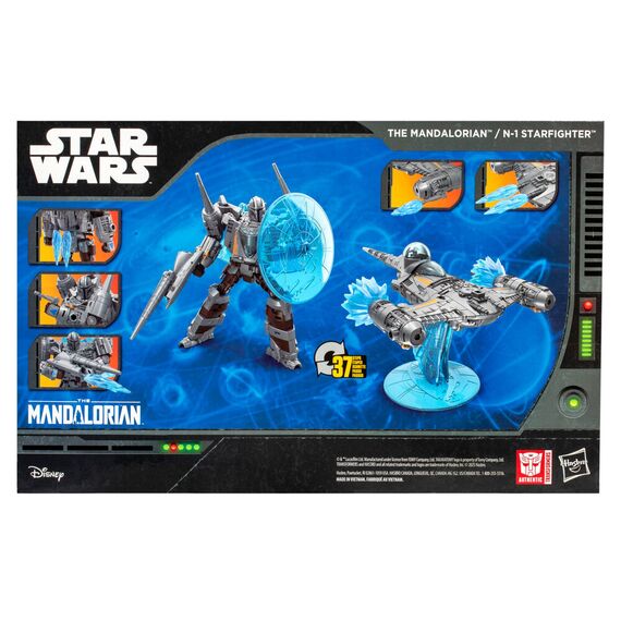 Figurka Star Wars: The Mandalorian x Transformers - The Mandalorian / N-1 Starfighter- Zdjęcie 15