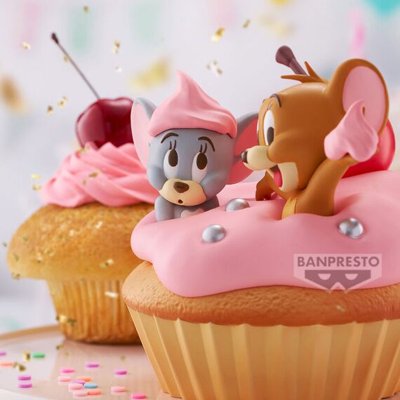 Figurka Tom & Jerry Big Soft Vinyl - Jerry & Tuffy- Zdjęcie 3