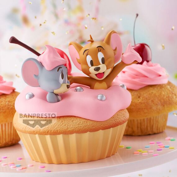 Figurka Tom & Jerry Big Soft Vinyl - Jerry & Tuffy- Zdjęcie 4