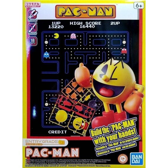 Model figurki do złożenia Entry Grade - Pac-Man- Zdjęcie 4
