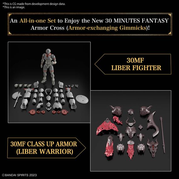 Model figurki 30MF - Liber Warrior- Zdjęcie 2