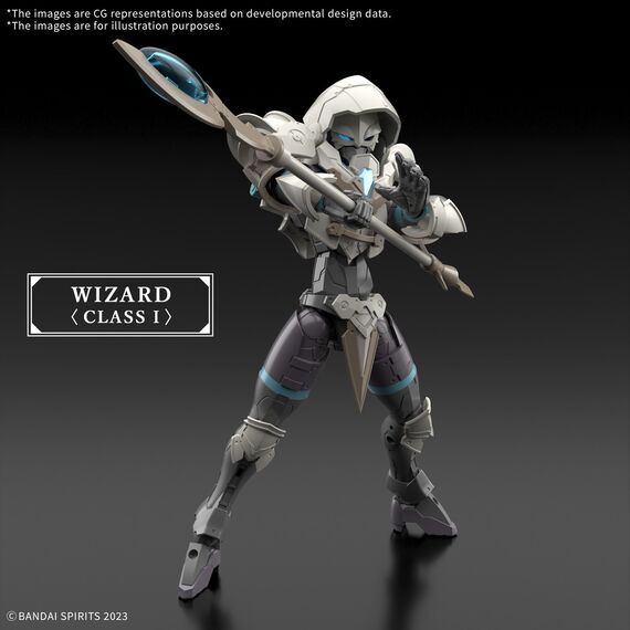 Model figurki 30 Minutes Fantasy - Liber Wizard- Zdjęcie 5