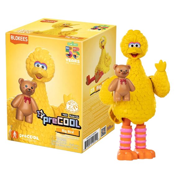Figurka do złożenia Ulica Sezamkowa Blokees preCOOL Series 01 - Wielki Ptak