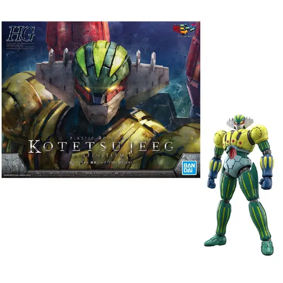Model figurki HG 1/144 - Kotetsu Jeeg (INFINITISM)