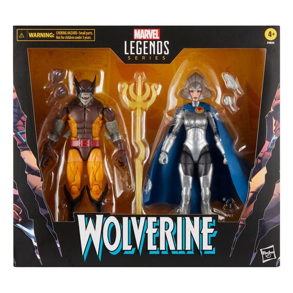 Zestaw 2 figurek Marvel Legends (Wolverine 50th Anniversary) - Wolverine & Lilandra Neramani- Zdjęcie 13