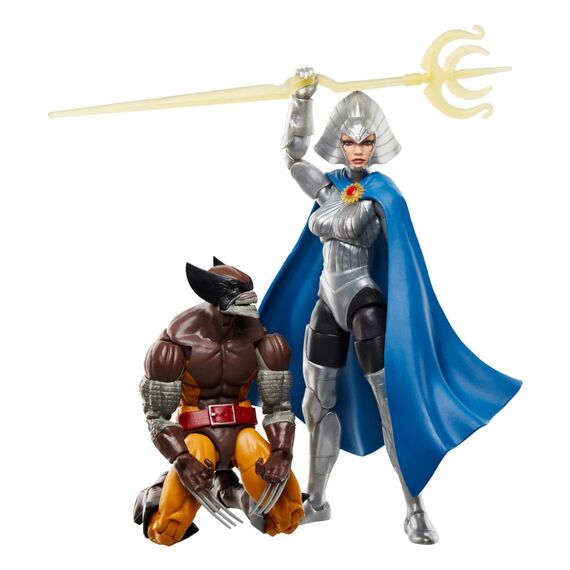 Zestaw 2 figurek Marvel Legends (Wolverine 50th Anniversary) - Wolverine & Lilandra Neramani- Zdjęcie 11
