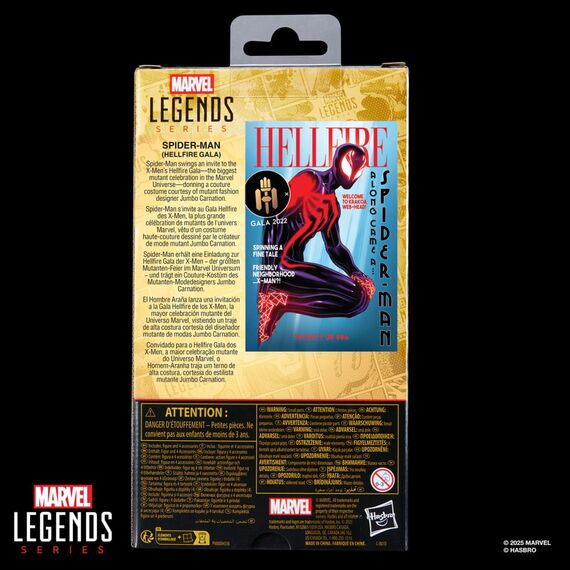 Figurka Marvel Legends (The Amazing Spider-Man) - Spider-Man (Hellfire Gala)- Zdjęcie 11