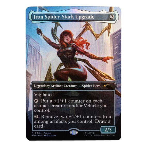 Figurka Marvel Legends (Spider-Man) x Magic: The Gathering - Mary Jane Watson (Iron Spider)- Zdjęcie 7