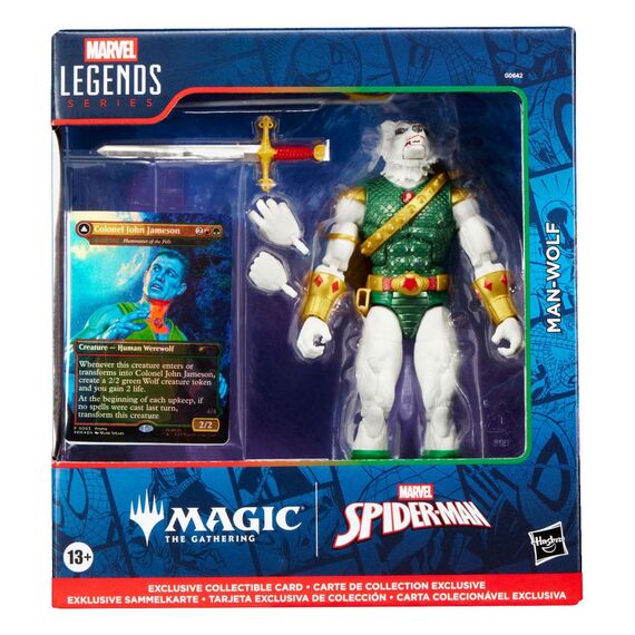 Figurka Marvel Legends (Spider-Man) x Magic: The Gathering - Man-Wolf- Zdjęcie 11