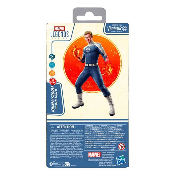 Figurka Marvel Legends Fantastic Four: First Steps - Johnny Storm- Zdjęcie 4