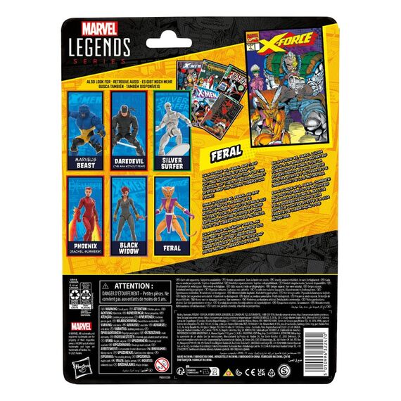 Figurka Marvel Legends (X-Force) - Feral- Zdjęcie 11
