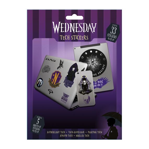 Naklejki na urządzenia Wednesday Nightshade (33 szt.)
