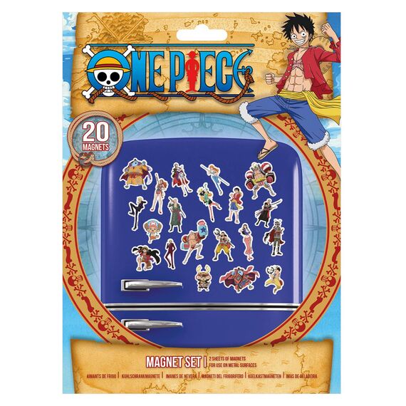 Magnesy na lodówkę One Piece - The Great Pirate Era (20 szt.)