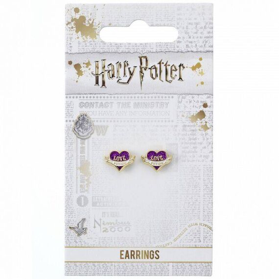 Kolczyki Harry Potter - Love Potion (pozłacane)- Zdjęcie 2