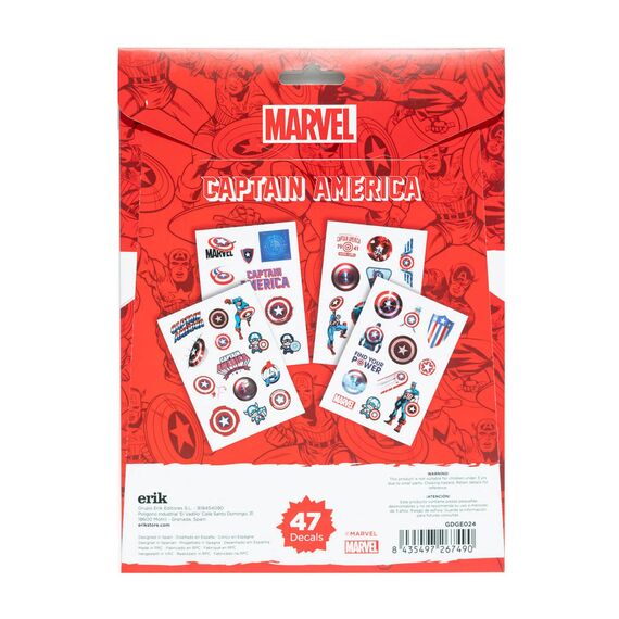 Naklejki Marvel - Kapitan Ameryka- Zdjęcie 2