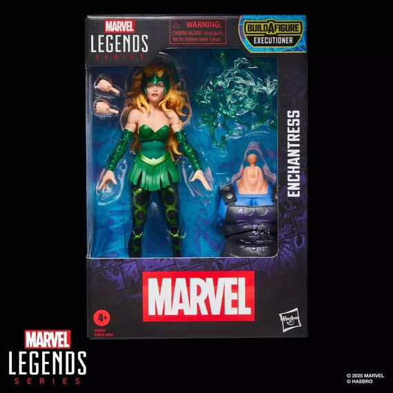 Figurka Marvel Legends - Enchantress (BAF Executioner)- Zdjęcie 6
