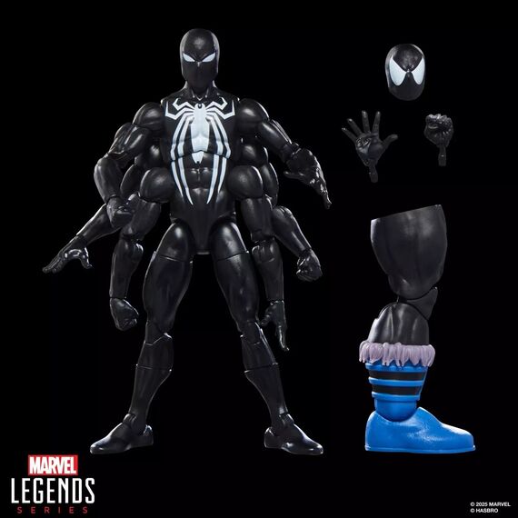 Figurka Marvel Legends - Dark Avengers Spider-Man (BAF Executioner)- Zdjęcie 5
