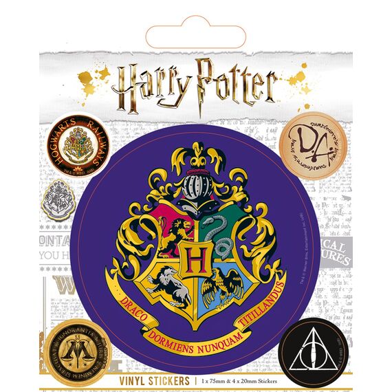 Naklejki Harry Potter - Hogwart (5 szt.)