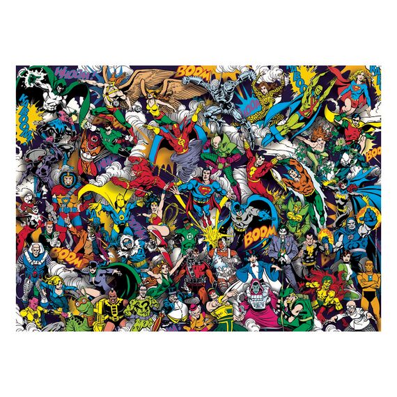 Puzzle DC Comics Impossible - Justice League (1000 elementów)- Zdjęcie 2