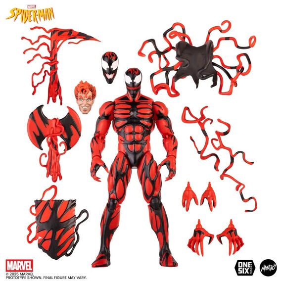 Figurka Marvel Spider-Man: The Animated Series (1994) 1/6 - Carnage- Zdjęcie 2